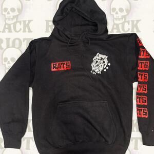 🐀 Rats Get Fat “Baphomet” Graphic Hoodie 🐀